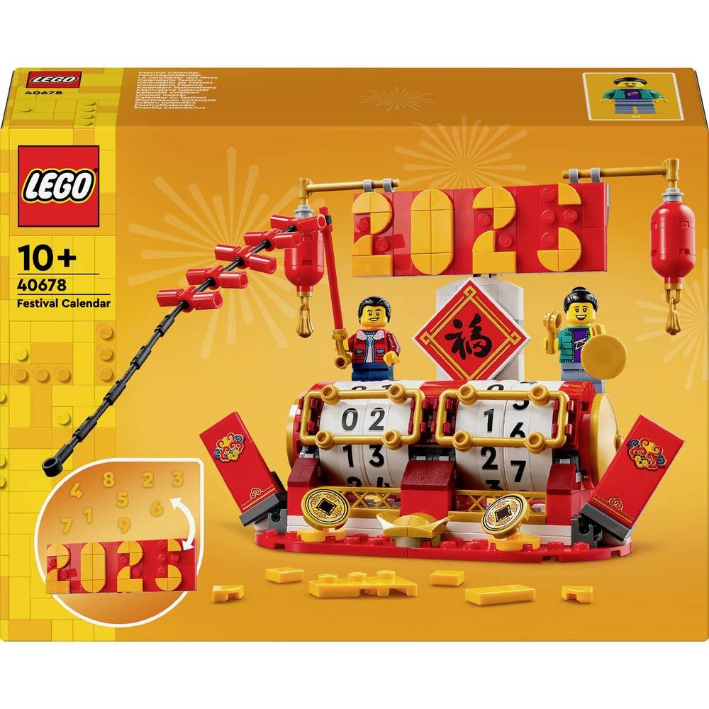 LEGO® ICONS™ Feiertagskalender 40678 Konstruktionsspielsteine günstig online kaufen