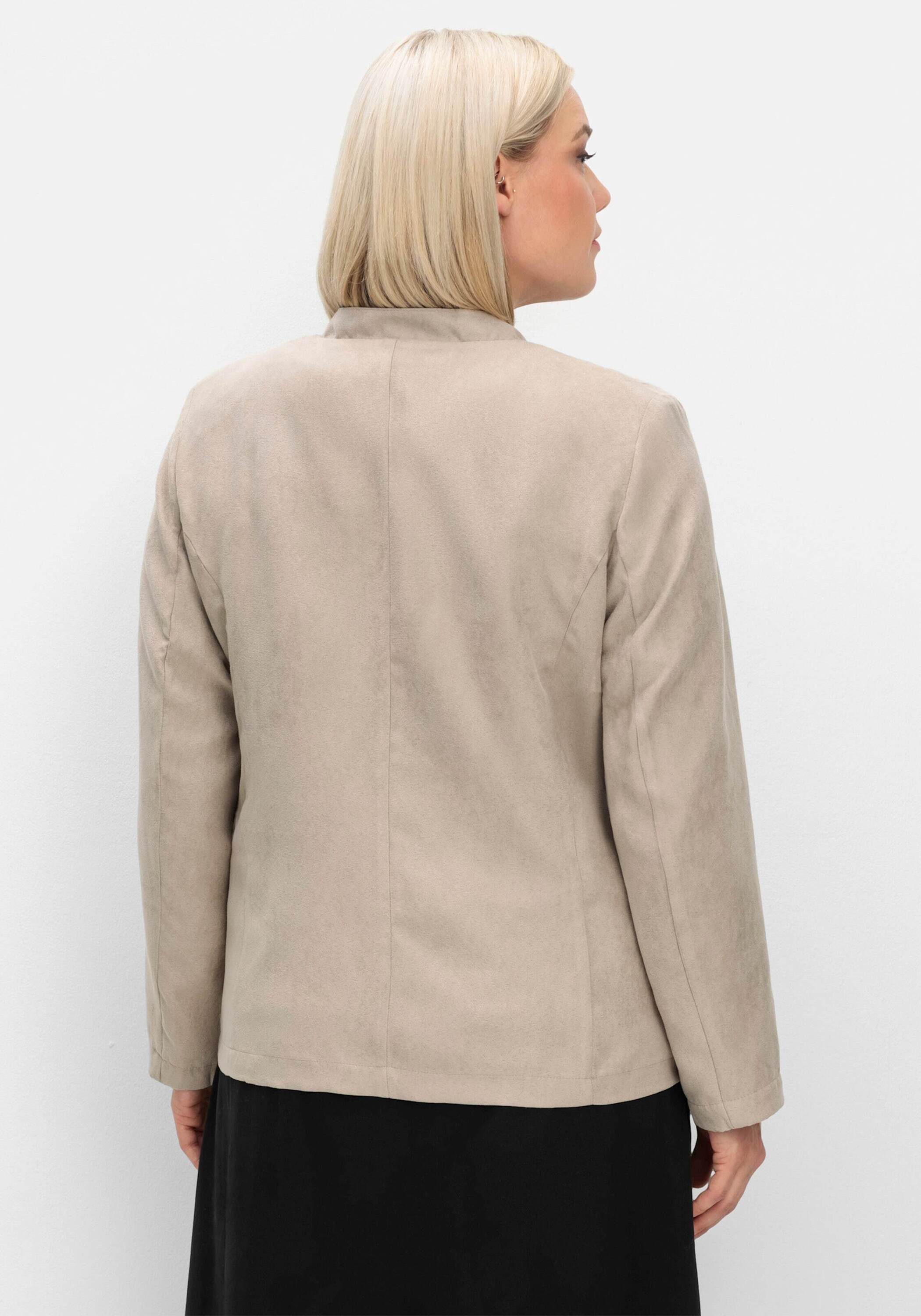 Sieh an! Blusenblazer Blazer Langarm