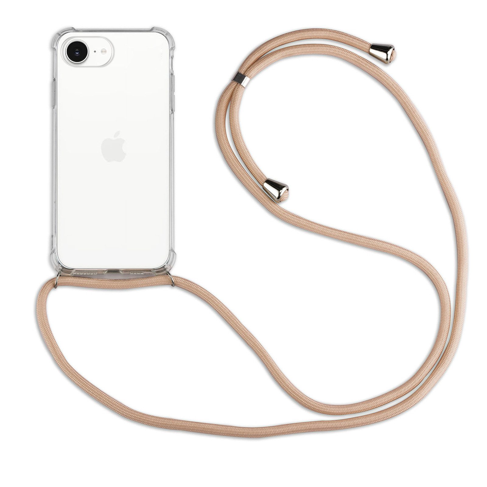 betterfon Handykette für Apple iPhone 16/ Pro/ Pro Max/ Plus Handyhülle mit Band & Kordel, Hände frei – mit Silikonhülle & Schnur für flexiblen Alltag