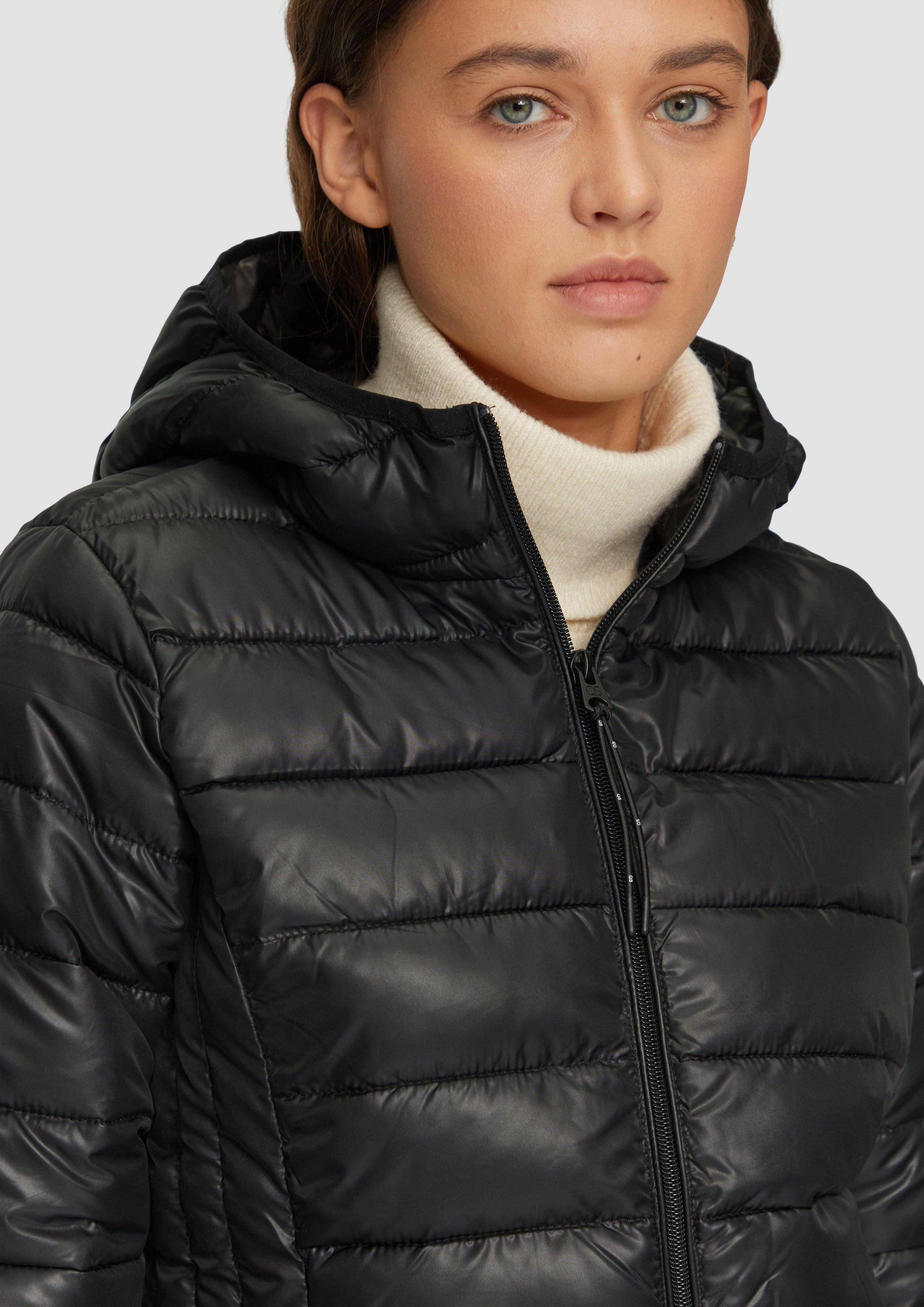QS Outdoorjacke, mit Kapuze, mit Kapuze günstig online kaufen