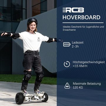 RCB Balance Scooter Hummer mit Leistungsstarkem Motor, 8.5"Hoverboard für alle Gelände,APP