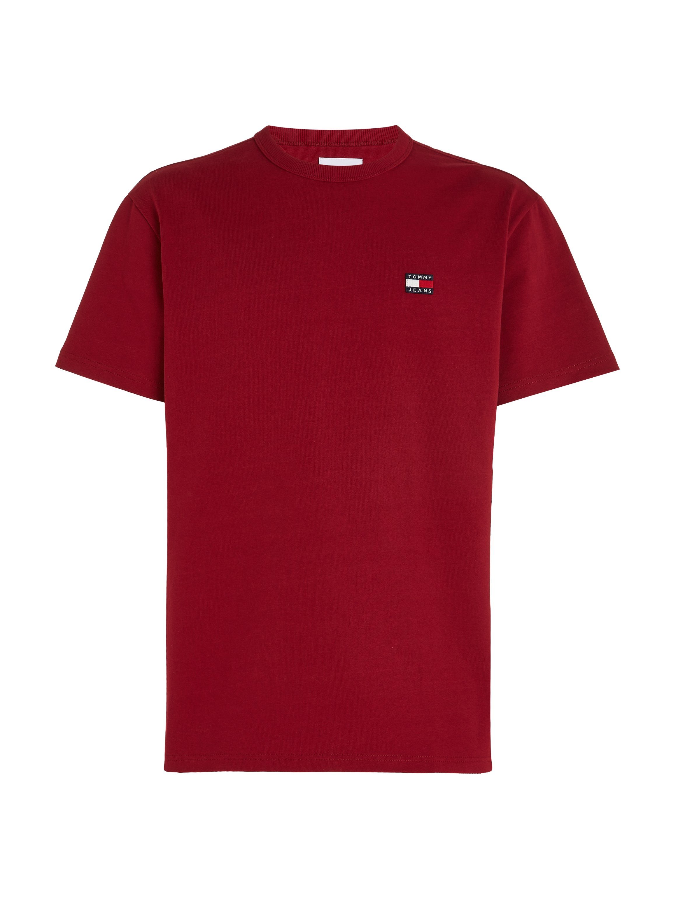 Tommy Jeans BADGE XS TOMMY CLSC TEE Rouge TJM T-Shirt