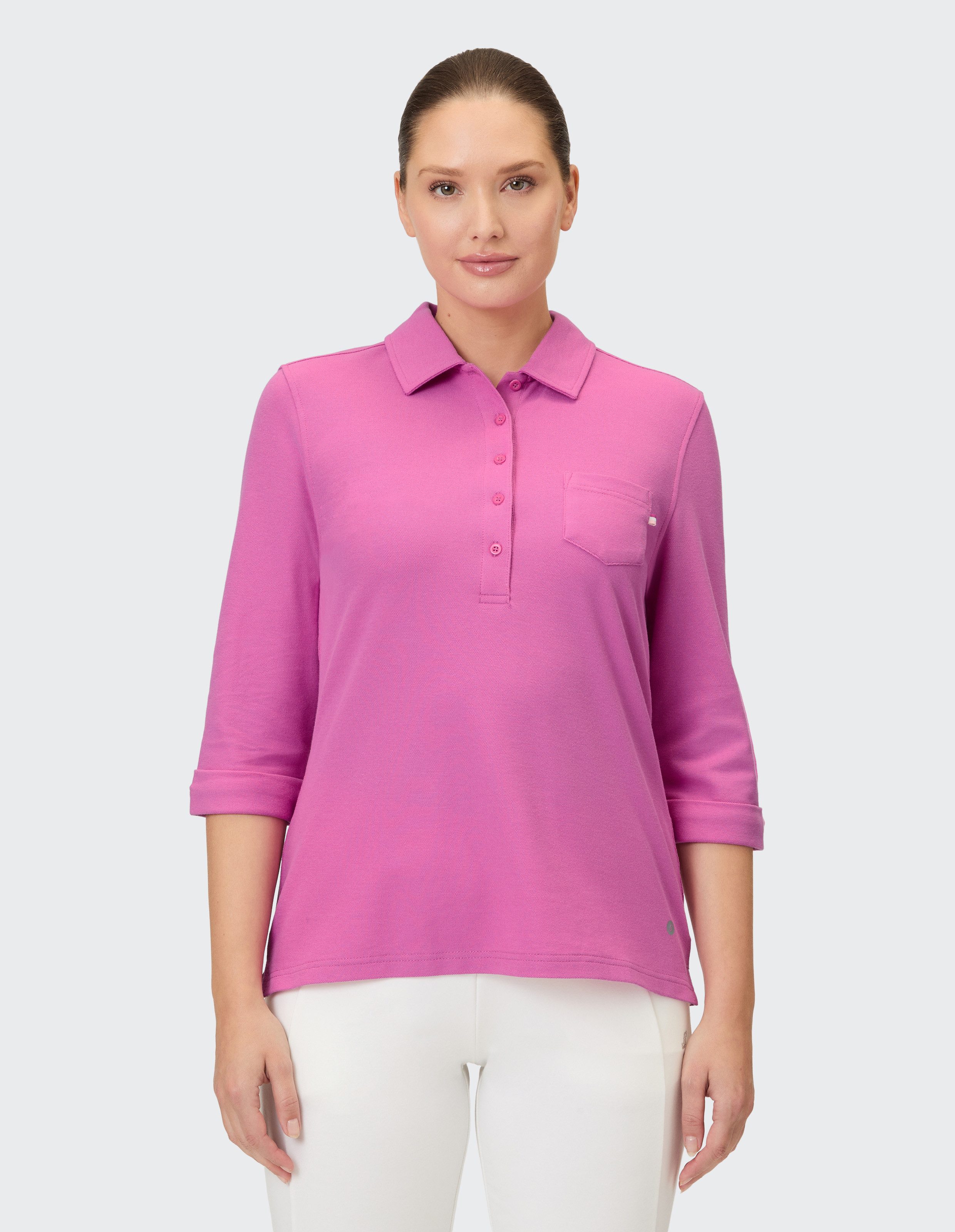 Joy Sportswear Poloshirt POLOSHIRT GISELE aus Baumwolle und Polyester, erhältlich in den Größen 36 bis 48