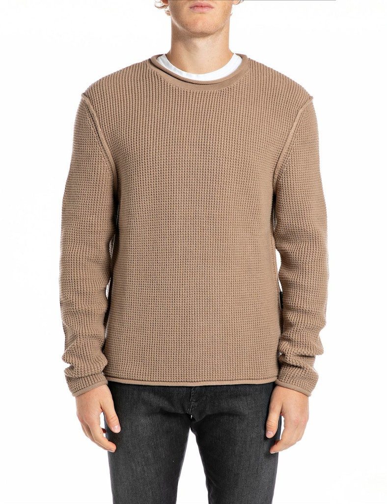 Sweatshirt Pullover aus Baumwollmischung