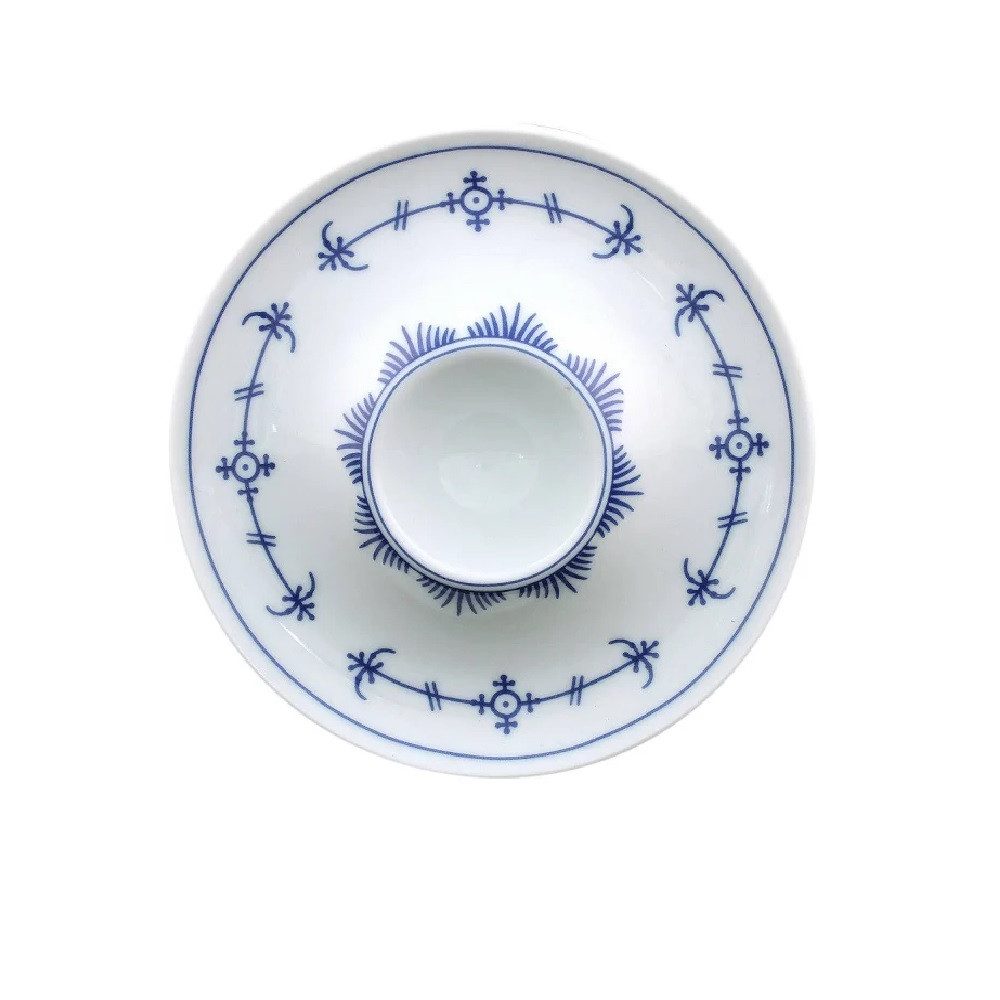 Winterling® Porzellan Germany Eierbecher Winterling Indischblau Eierbecher mit Ablage