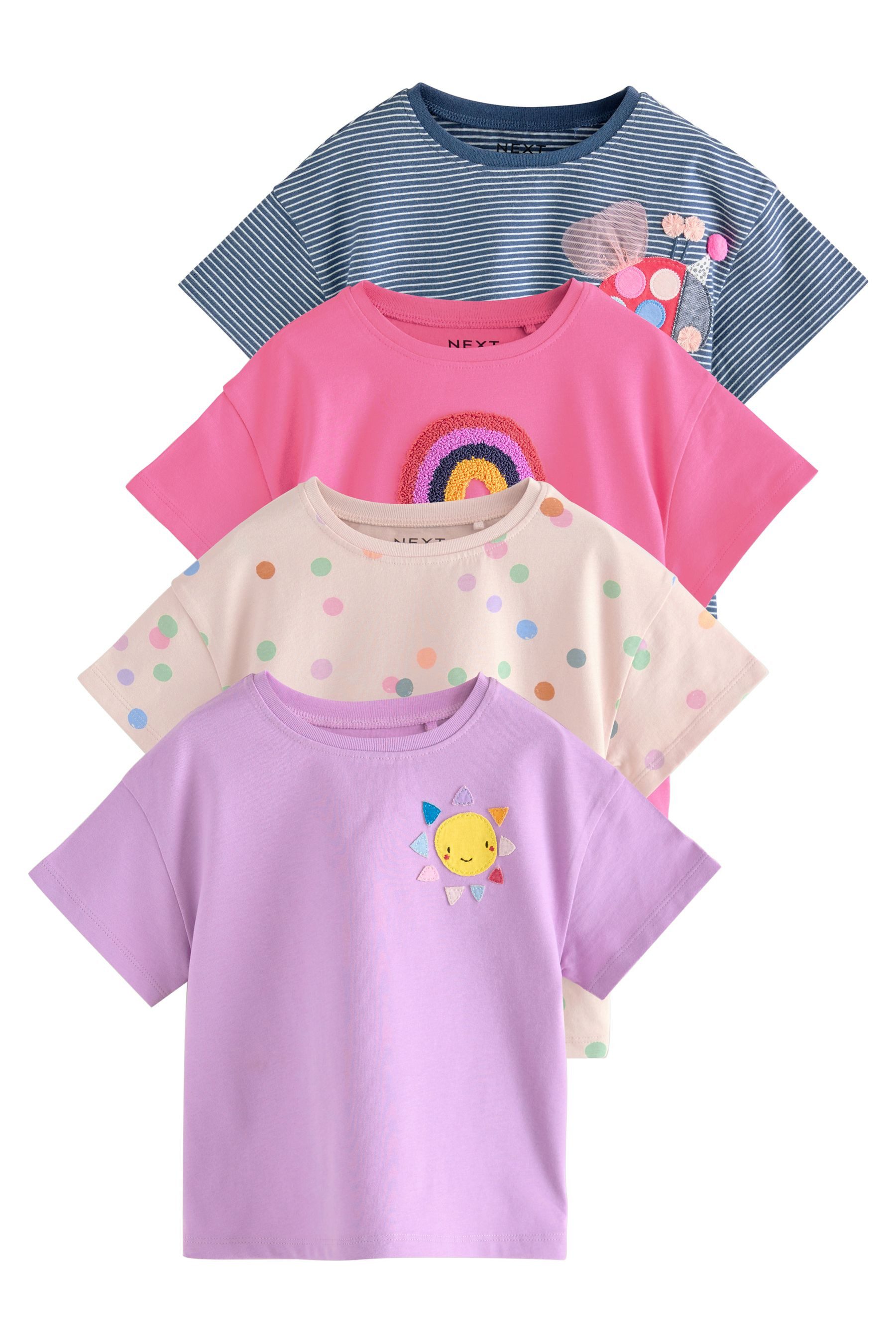 Next T-Shirt Marienkäfer-Oberteile, 4er-Pack (4-tlg) günstig online kaufen