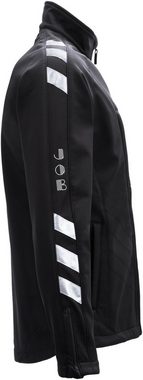 JOB Arbeitsjacke JOB-Zimmerer-Sommer-Soft Shell Jacke schwarz