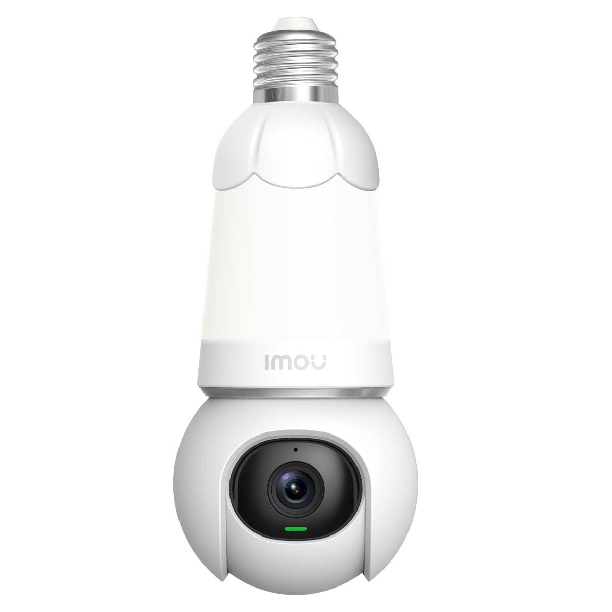 Imou Überwachungskamera Bulb Cam 2K 3 MP WLAN Schwenk- und Neigefunktion (integrierte Sirene, Zwei-Wege-Audio, Nachtsicht, ONVIF)