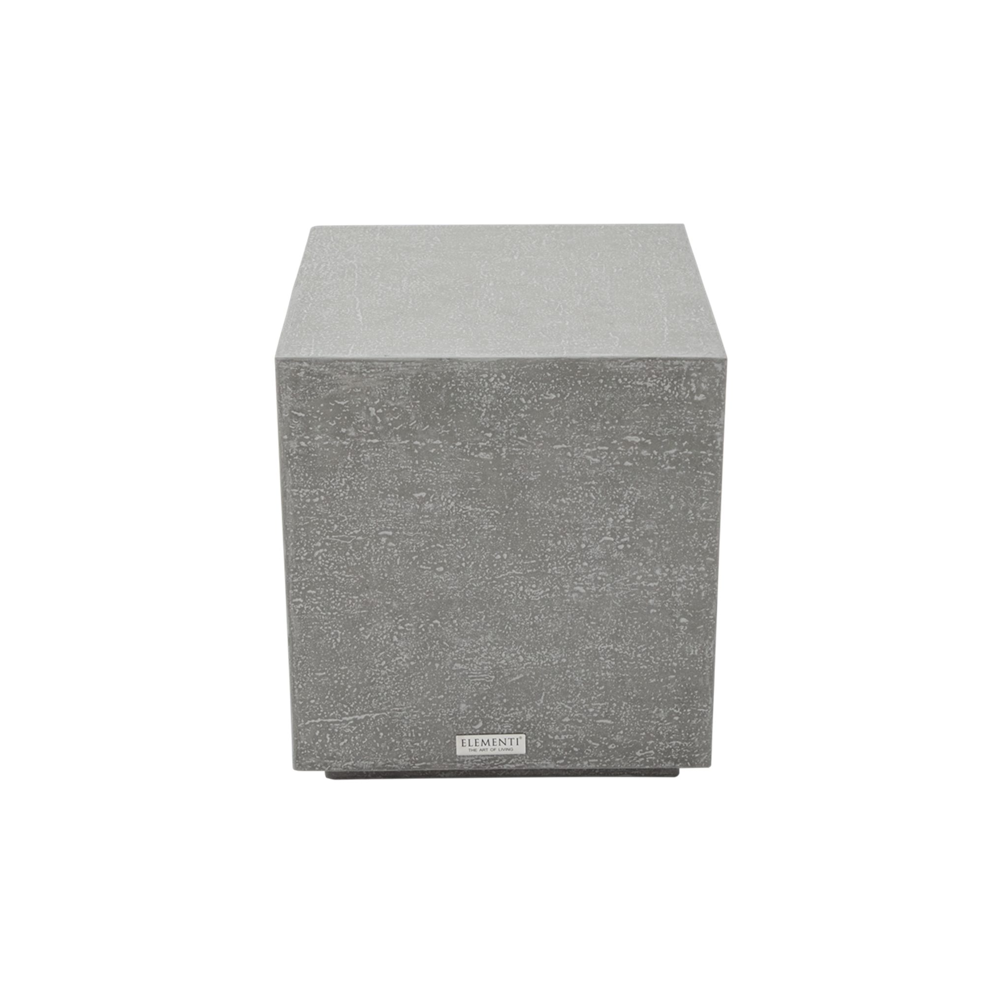 ELEMENTI Gartentisch TEVERE aus Beton, modern, Wohnzimmer Tisch (1-St., Gartentisch aus Beton), Beton,Spacegrau