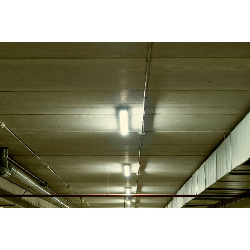 Sygonix Deckenleuchte LED-Feuchtraumleuchte 9 W SY-5051776, Mit Abdeckung – Bild 3 von 3