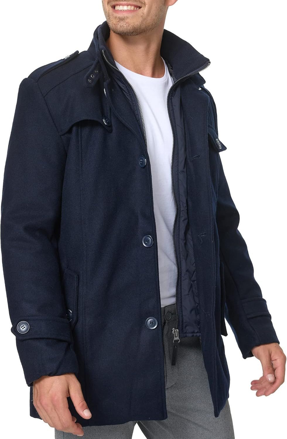 Indicode Kurzmantel Indicode Herren Brandon Kurzmantel günstig online kaufen