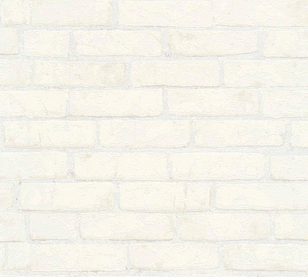 walls Vliestapete matt, Tapete (1 Steinoptik Michalsky St), A.S. metallic, glänzend, Création Rise, Steintapete strukturiert High living strukturiert, Steinoptik, weiß schwarz