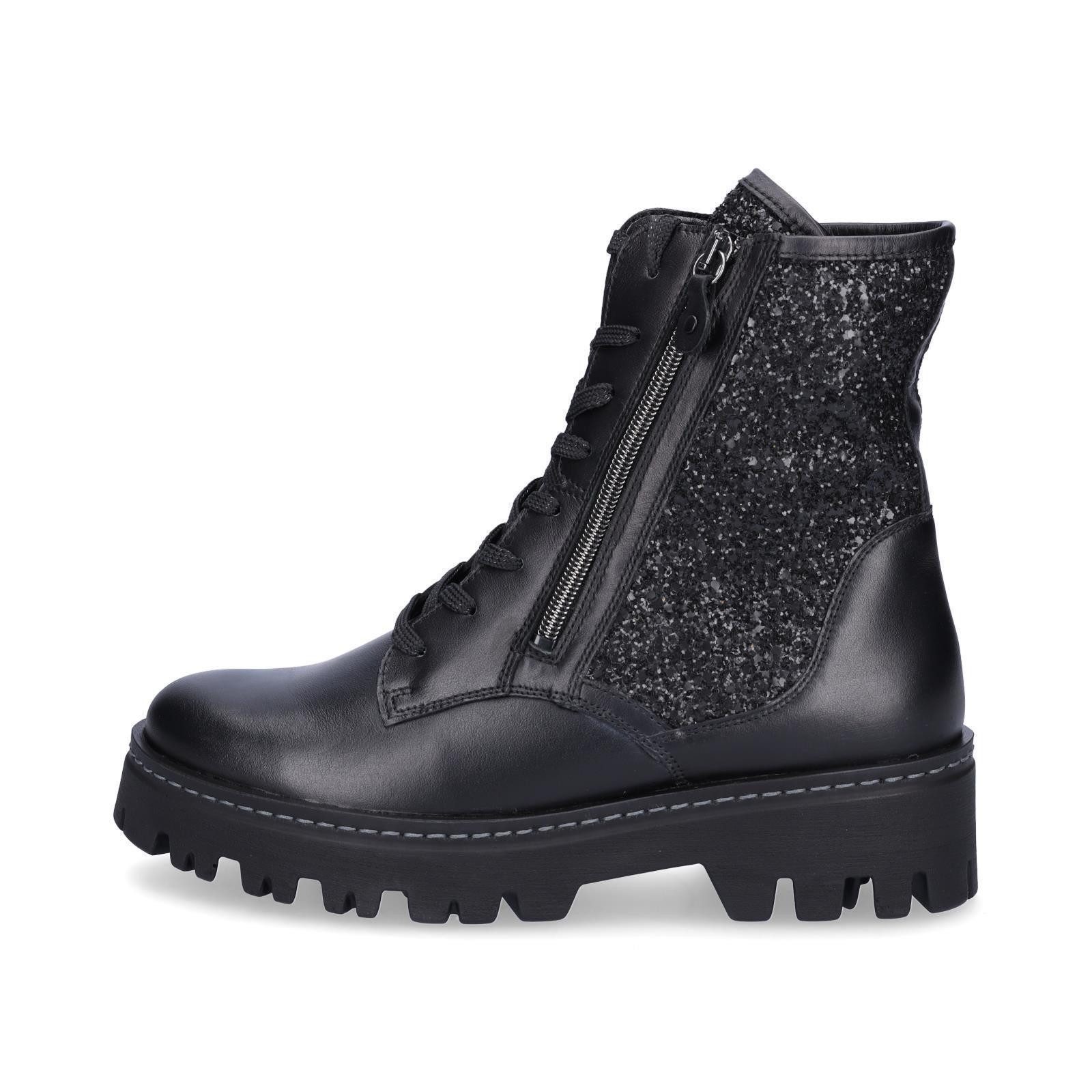 Waldläufer Waldläufer Damen Schnürboot London schwarz Schnürboots