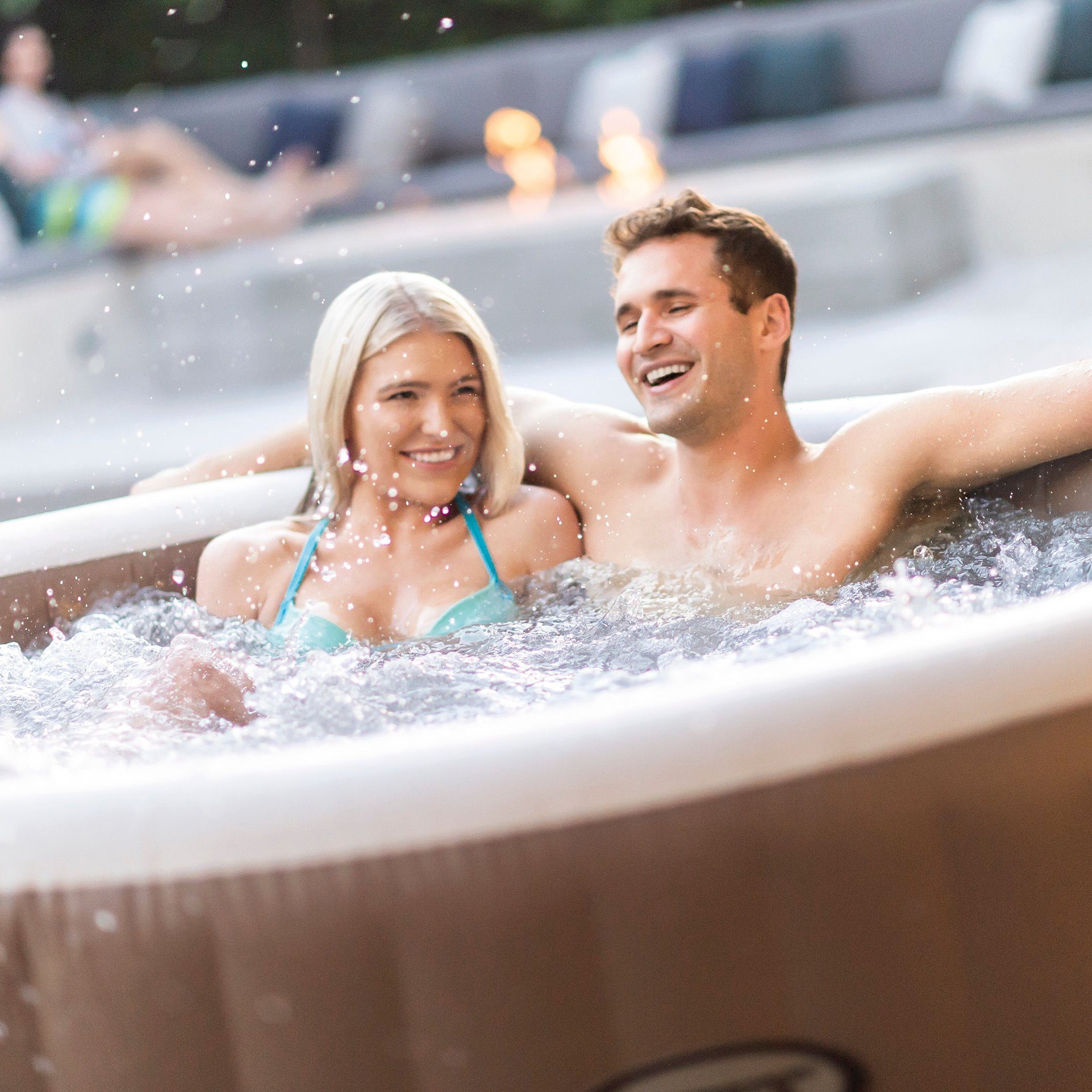 Intex Whirlpool Whirlpool PureSPA Bubble (rund, günstig online kaufen