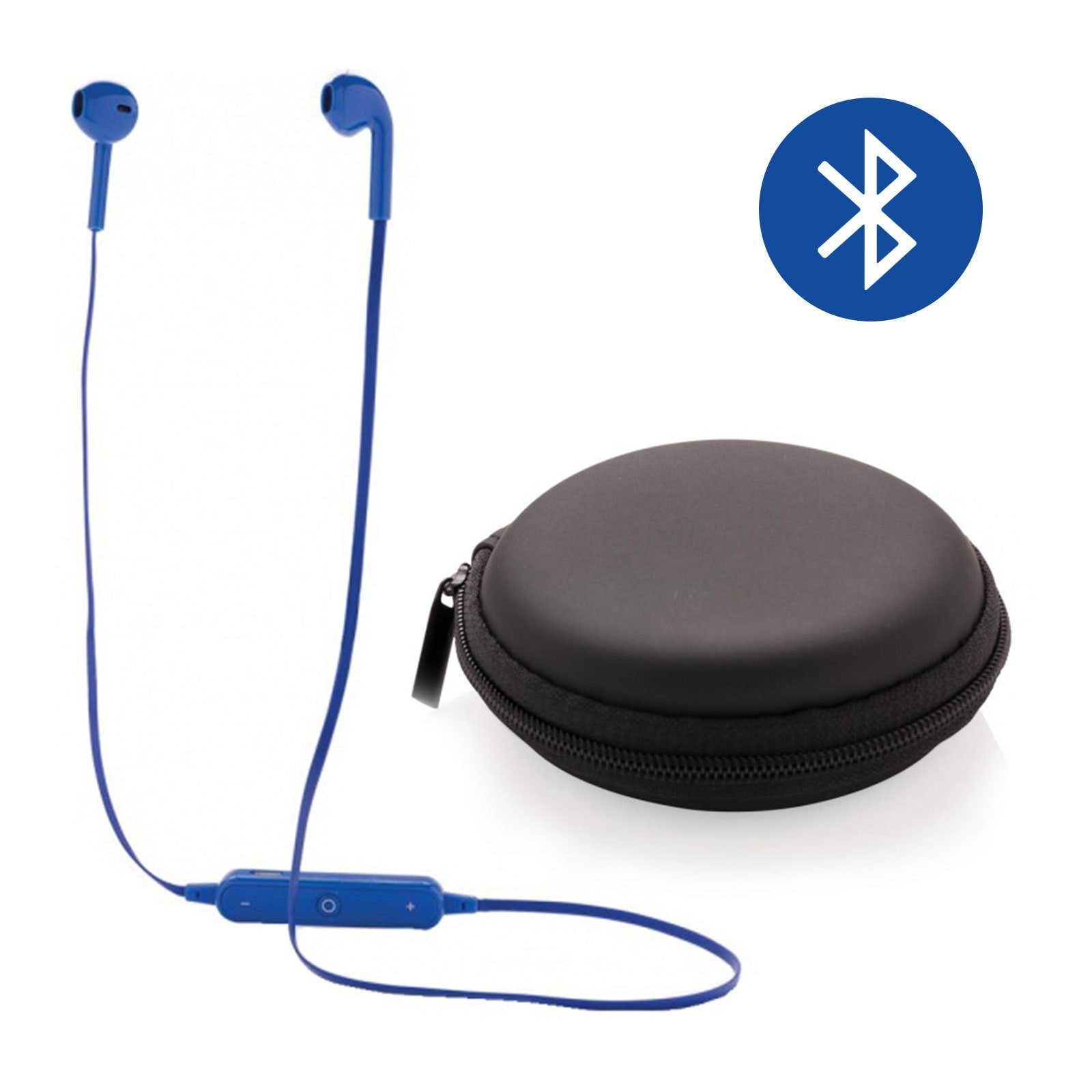 XD Collection Ohrhörer 3-teilig Multimedia-Tasten, mit TPE-Kabel 60 Case, Multimedia-Tasten) (Integriertes Mikrofon, Bluetooth, cm mit inkl. Kopfhörer Wireless Bluetooth