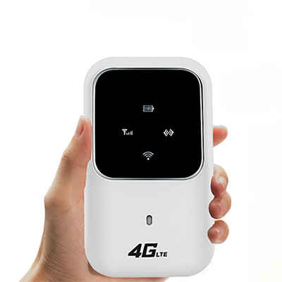 AUKUU H80 Mobiles WiFi-Hotspot, Multifunktionssteckkarte WLAN-Router, 4G/LTE-Router