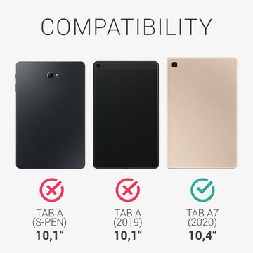 kwmobile Tablet-Hülle Hülle für Samsung Galaxy Tab A7 10.4 (2020), Silikon Tablet Cover Case Schutzhülle