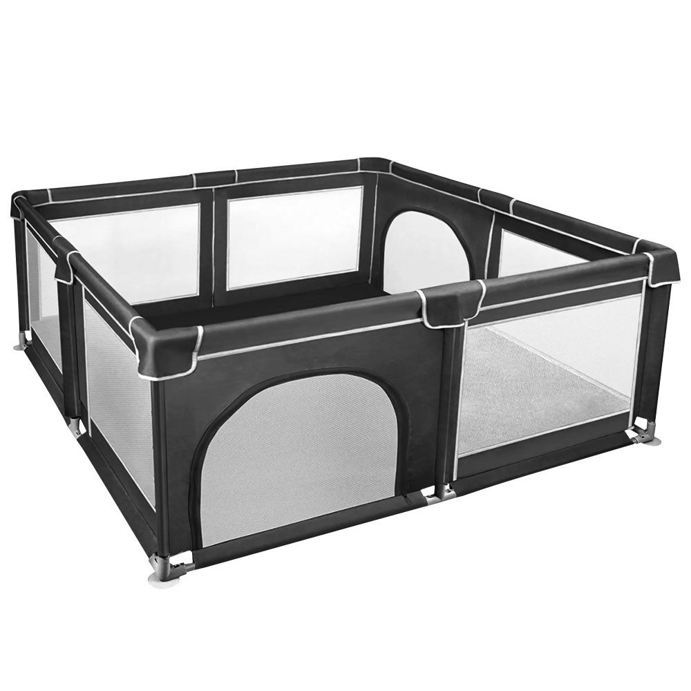 JEOBEST Laufgitter XL Sicherheitsspielplatz Schutzgitter - 180x150x66cm, (B günstig online kaufen