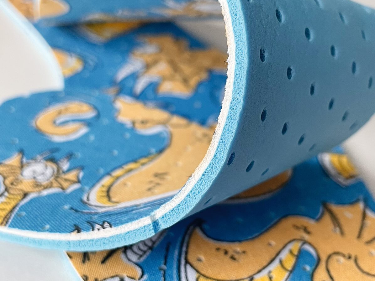Pedag Einlegesohlen pedag Soft Kids Kinder Einlegsohle, Polstersohle, Latex + Baumwolle