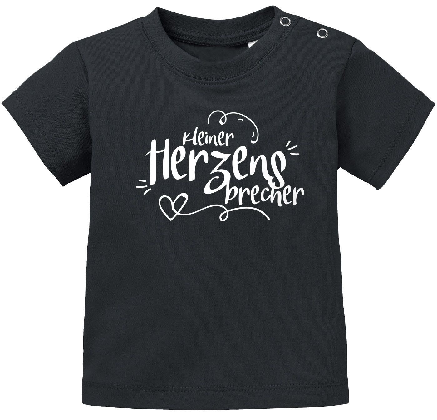 Body Baby T-Shirt kurzarm Babyshirt kleiner Herzensbrecher Jungen Shirt