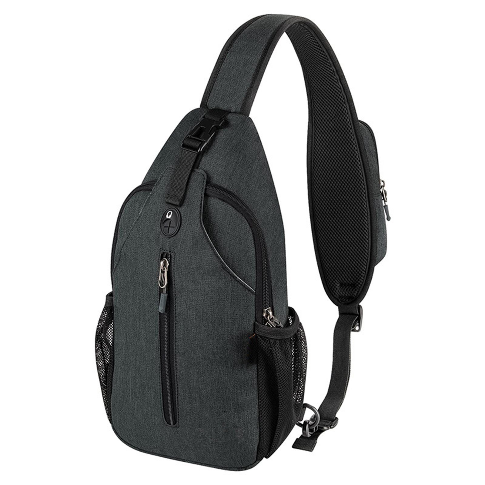 Schultertasche Brusttasche Sling Schulter Rucksack Rucksäcke Crossbody Umhängetasche