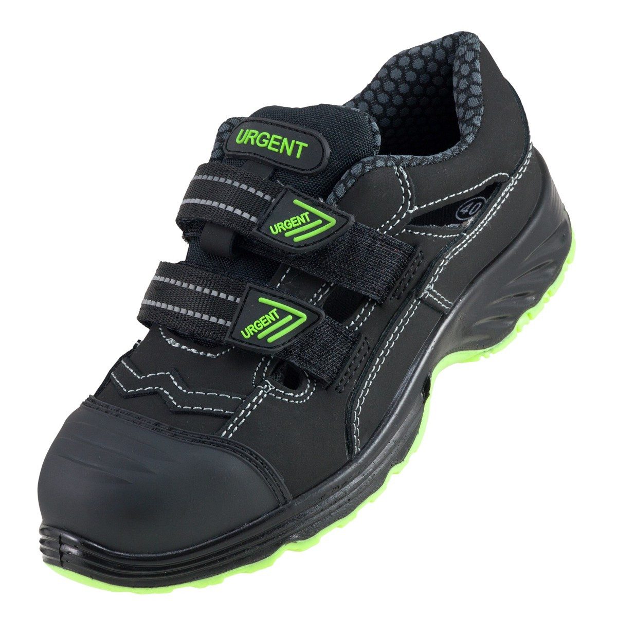 Urgent Arbeitsschuhe Sicherheitsschuhe S1 Gartenschuhe Sandale (350S1) Arbeitsschuh