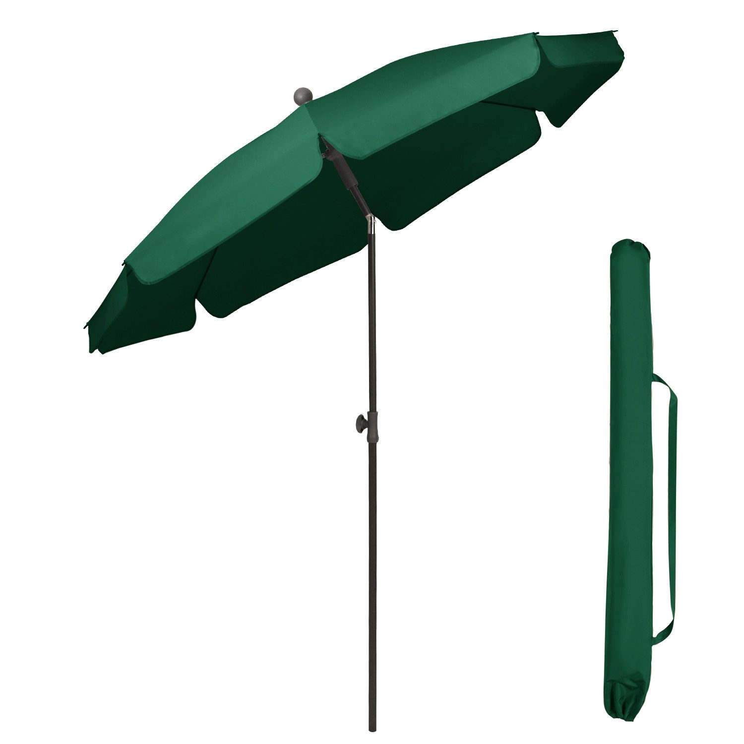 Sekey Balkonschirm 200 cm Sonnenschirm mit günstig online kaufen