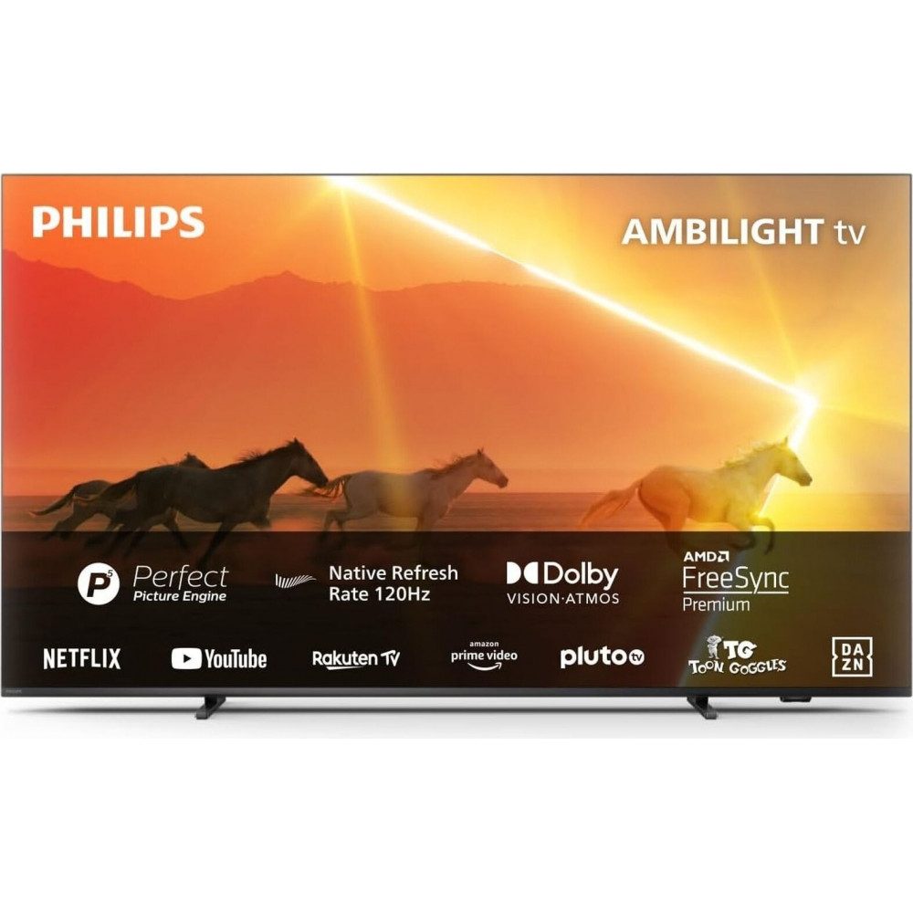 Philips 55PML9008/12 LED-Fernseher (55 Zoll, UltraHD/4K, WLAN, 3-seitiges Ambilight)
