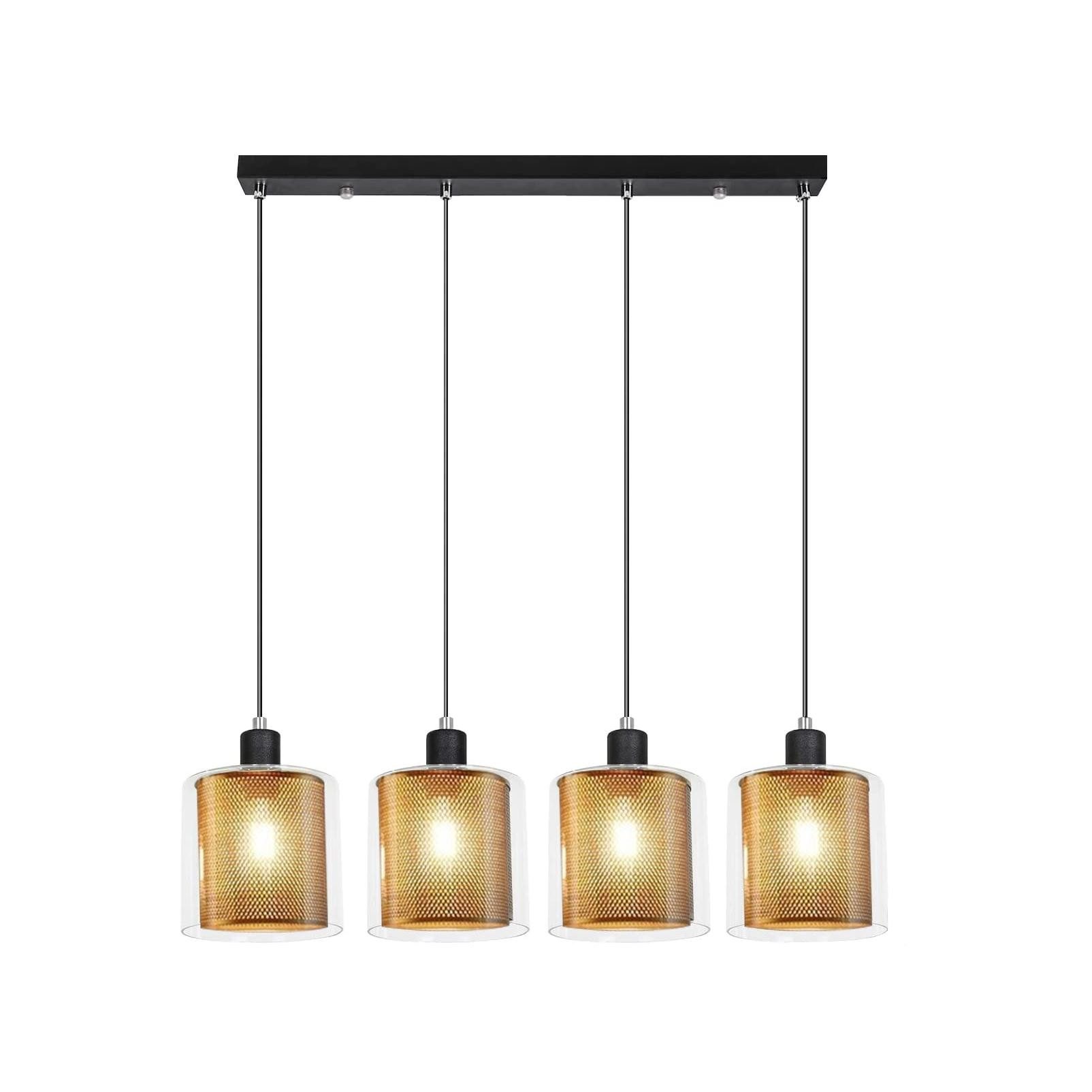 Nettlife Pendelleuchte Pendelleuchte mit Goldkäfigen und günstig online kaufen