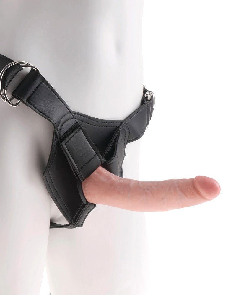 Doppeldildo Naturdildo, für sehr ideal mit COCK KING realistisch, Strap-On Pegging