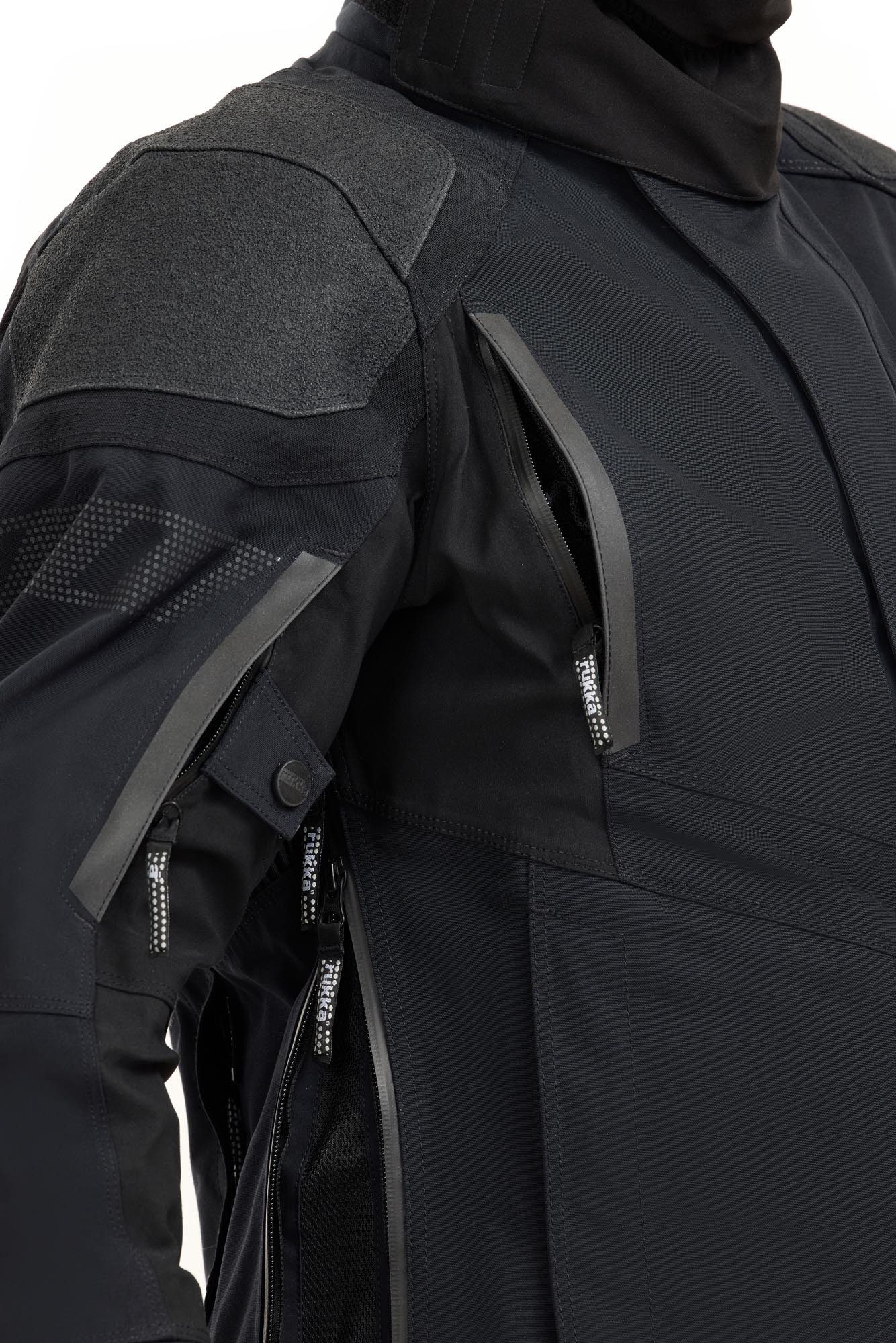 Rukka Motorradjacke Shield-R Motorrad Textiljacke Rückenprotektor enthalten,wasserdicht