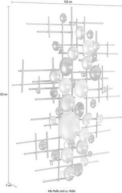 Guido Maria Kretschmer Home&Living Wanddekoobjekt Lightlex, Wanddeko, Wanddekoration, aus Metall