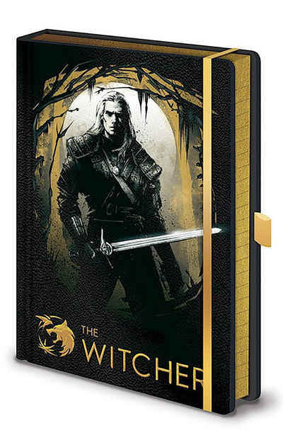 PYRAMID Schreibgeräteetui The Witcher Premium Notizbuch Forest Hunt