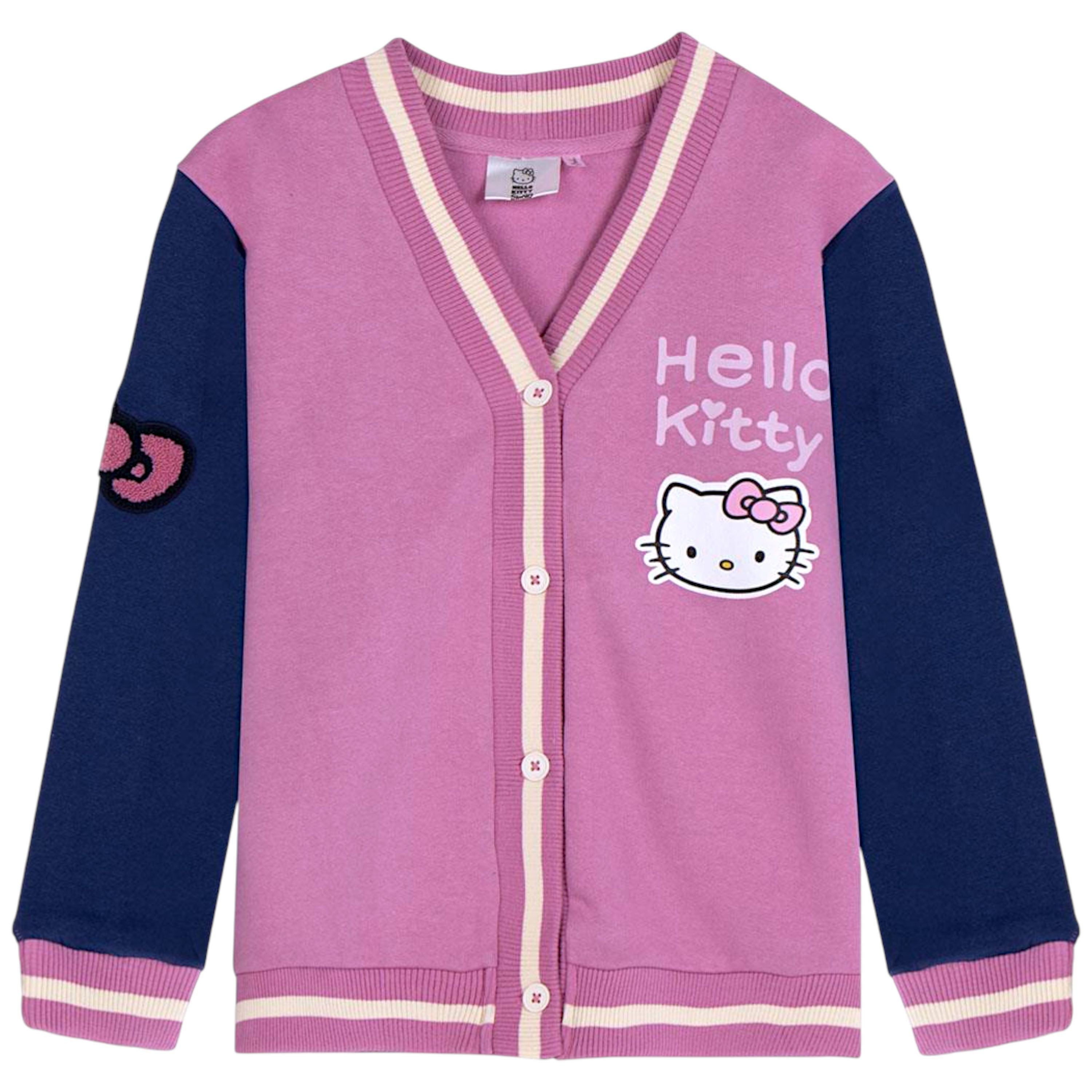 Hello Kitty Sweatjacke Mädchen Collegejacke Розмір 104-140 cm