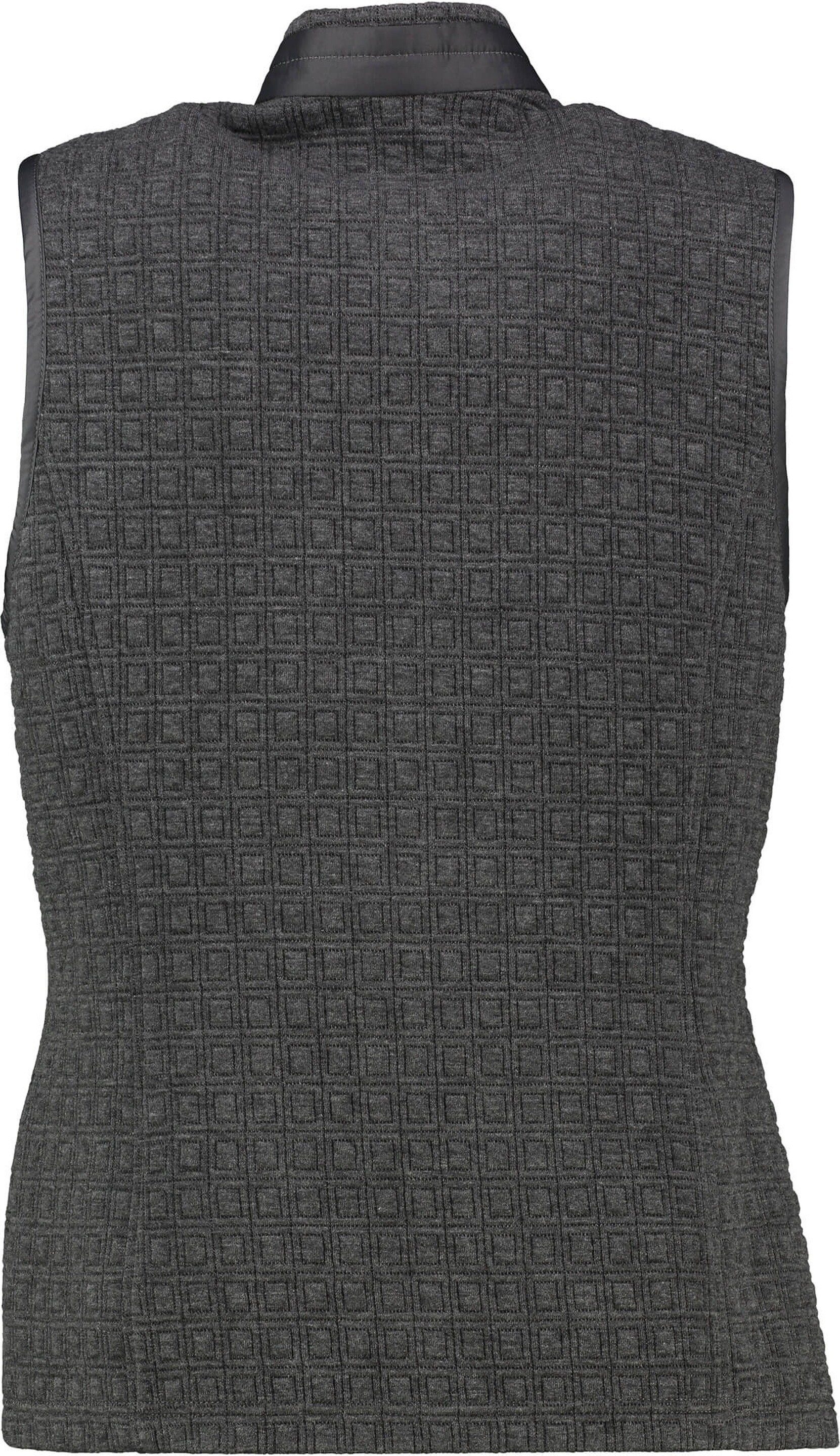 Rabe Shirtweste RABE Weste anthrazit in toller Struktur-Optik