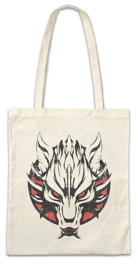 Beuteltasche Fenrir Wolf I Stofftasche Fenris Walhalla Odhin Wikinger Vikings Wotan