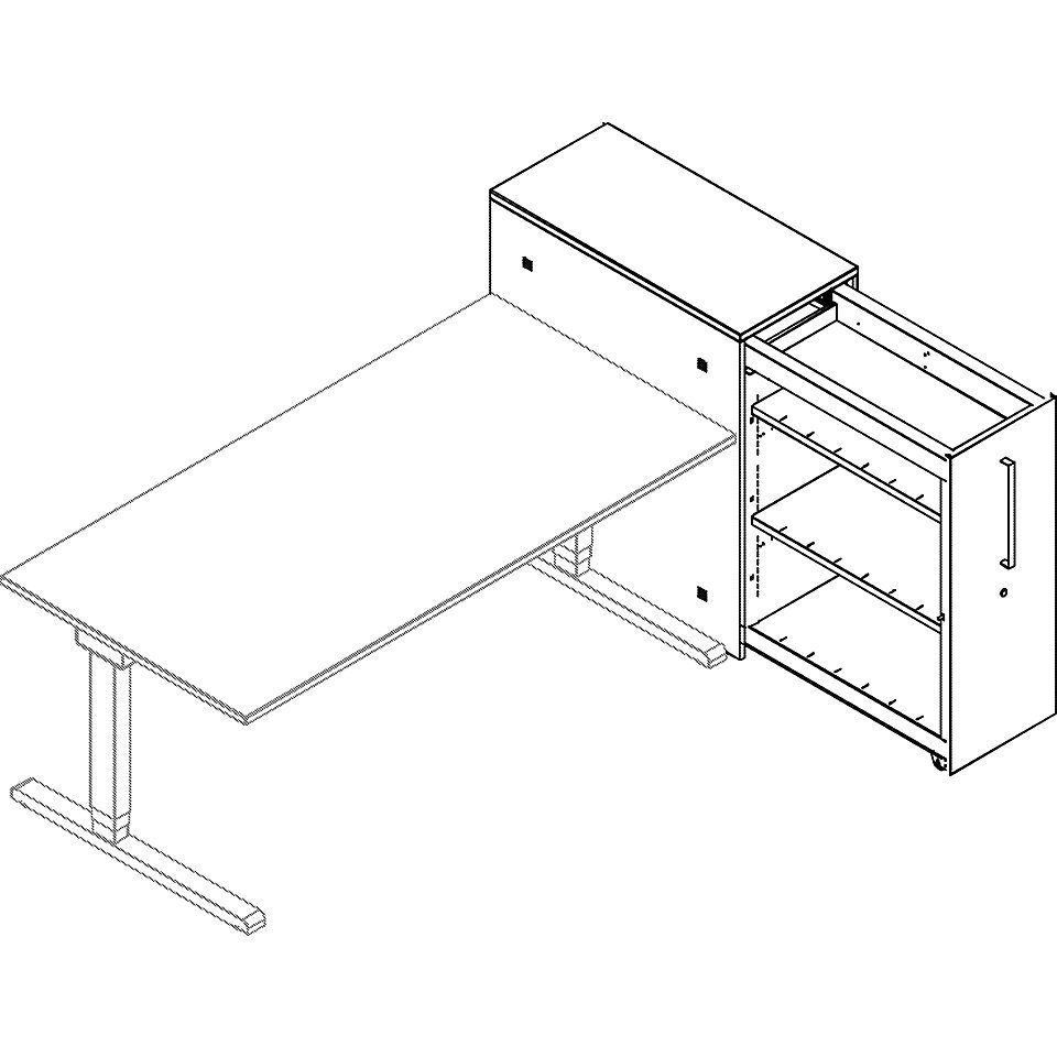 MAUSER Schreibtisch