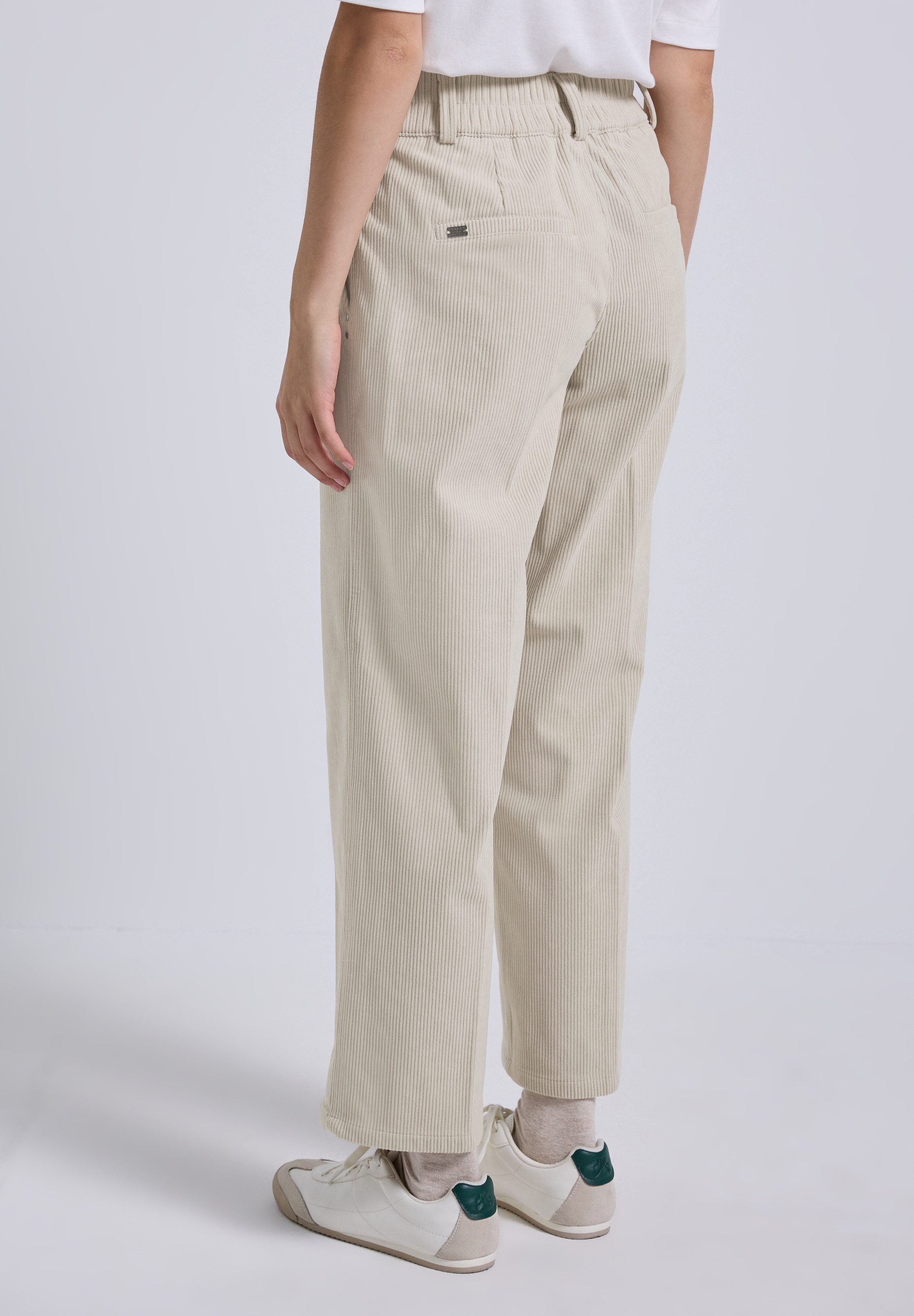 STREET ONE STUDIO Stoffhose High Waist