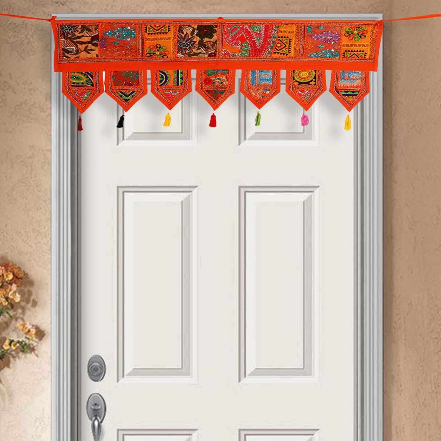 Casa Moro Türvorhang Indischer Patchwork Toran 102x45 cm (BxH) (1 St), 3-Pu günstig online kaufen