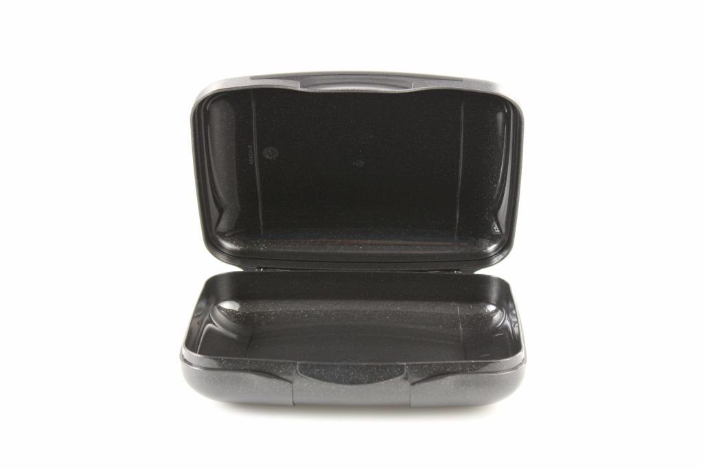 TUPPERWARE Lunchbox TUPPERWARE To Go SehnSucht schwarz mit Glitzer, Snackbox