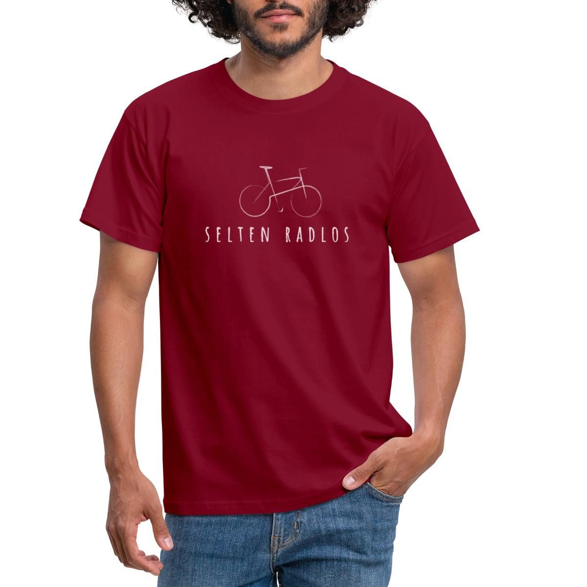 Spreadshirt T-Shirt Fahrrad Geschenk Selten Radlos günstig online kaufen