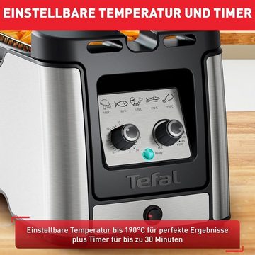 Tefal Fritteuse FR600 Fritteuse mit Öl 3L, Friteuse mit Fett und Filter, Tefal gross, 2000,00 W, Fritöse mit Öl, Fritteusen, Friteuse mit Öl, Friteuse mit Fett