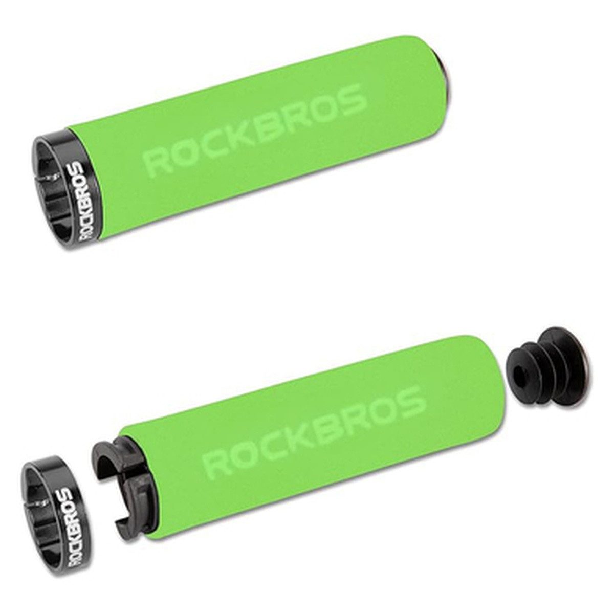ROCKBROS Fahrradlenkergriff Rockbros BT1001GNBK Fahrradgriffe