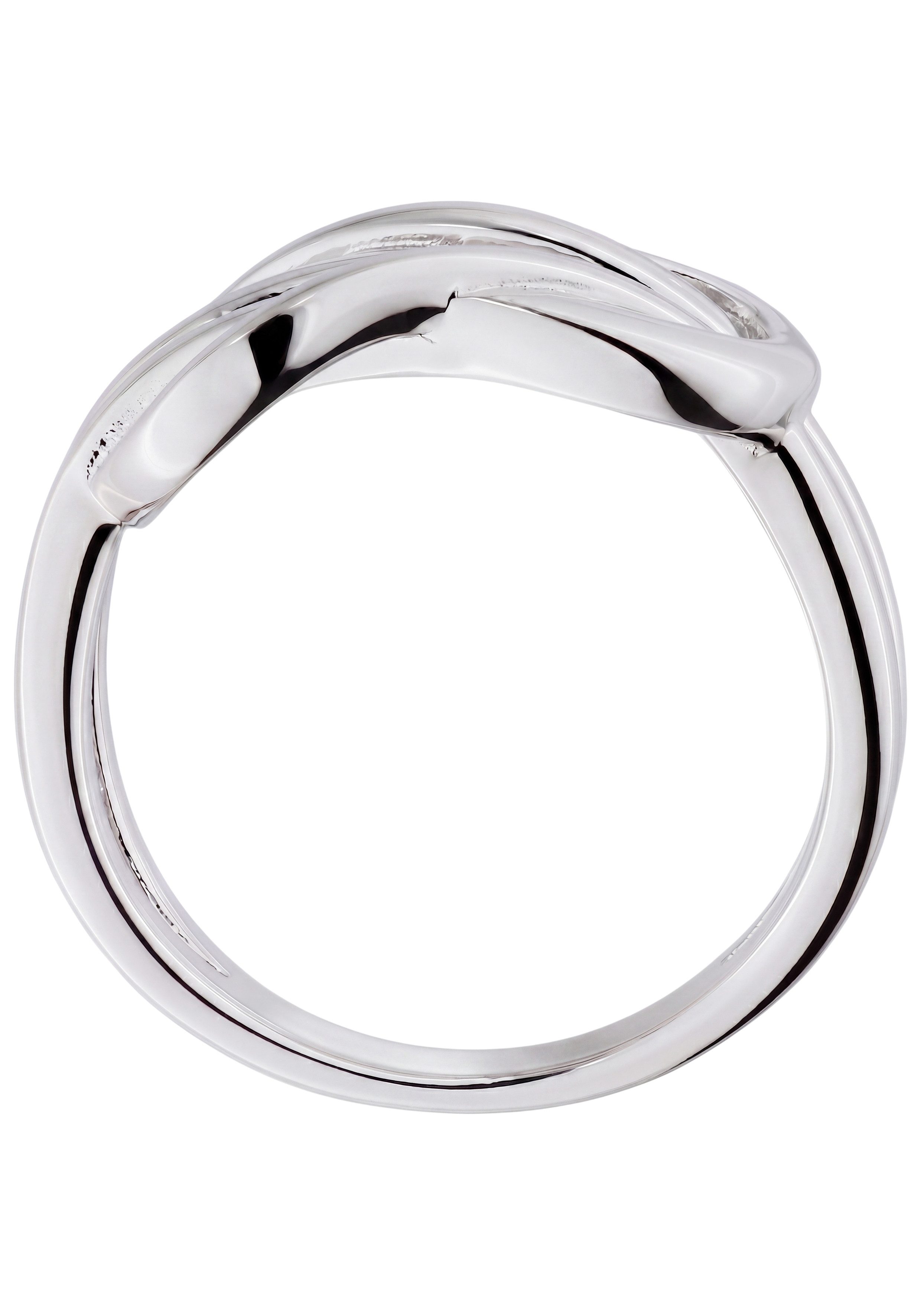 Silberring Ring Schlaufe verschlungen