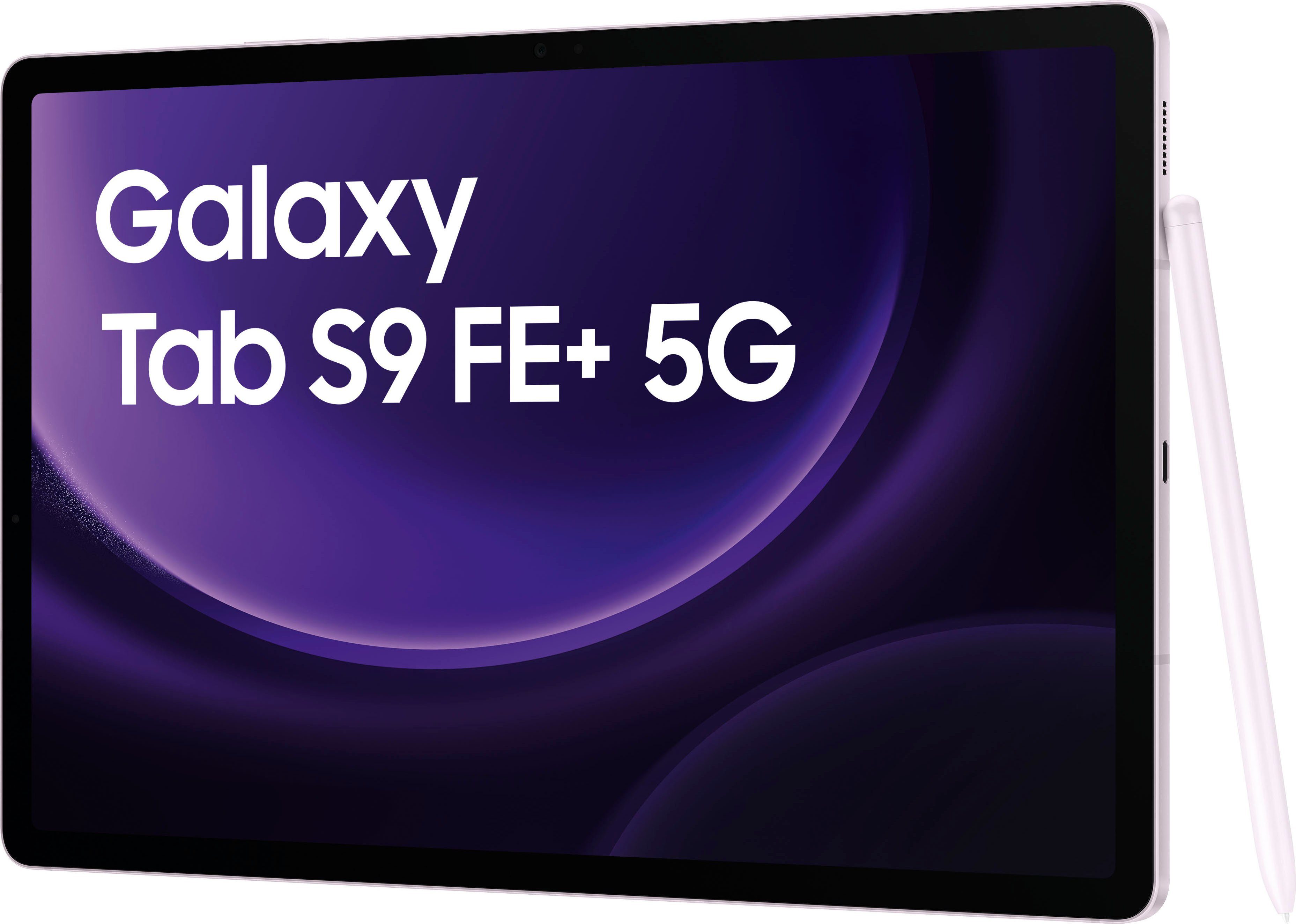 UI,Knox, 128 Galaxy FE+ 5G) 5G S9 Android,One Tab Samsung Lavender GB, (12,4", Tablet