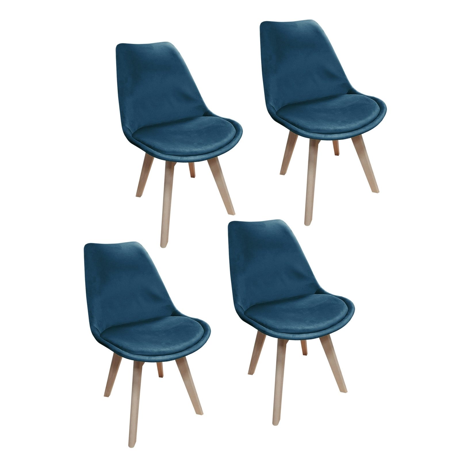 HTI-Living Esszimmerstuhl Stuhl Atlanta Velvet Uni günstig online kaufen