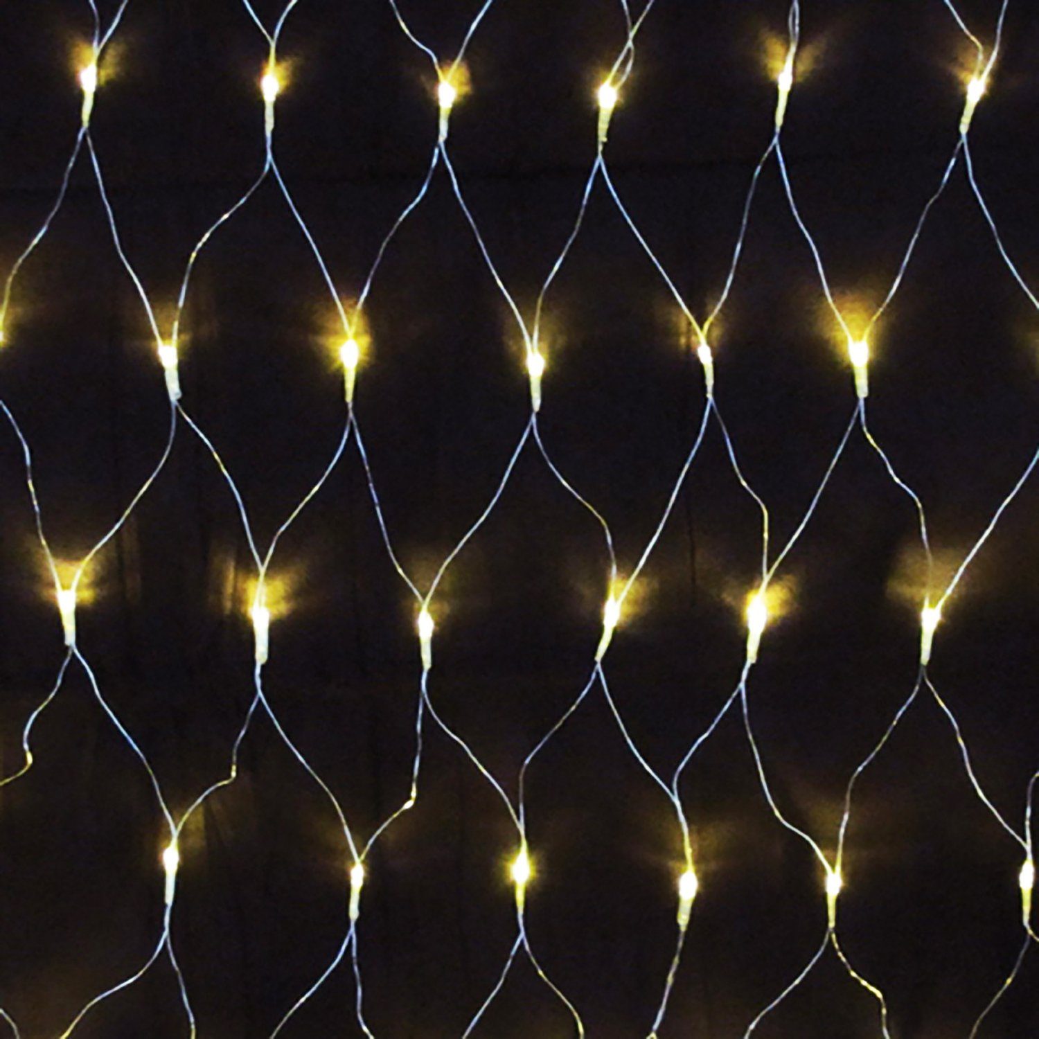 Mojawo Lichtervorhang 240er LED-Lichternetz warmweiß günstig online kaufen