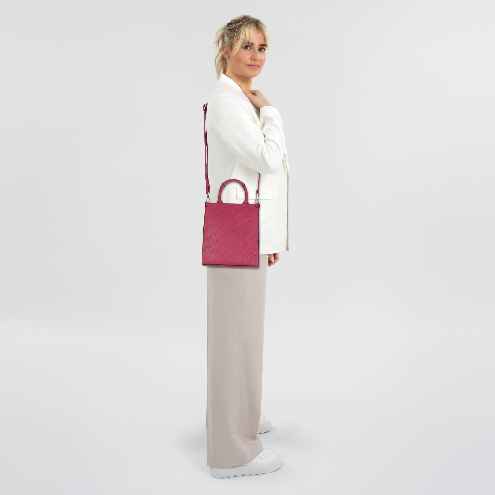 TOM TAILOR Schultertasche Denice, Polyurethan günstig online kaufen