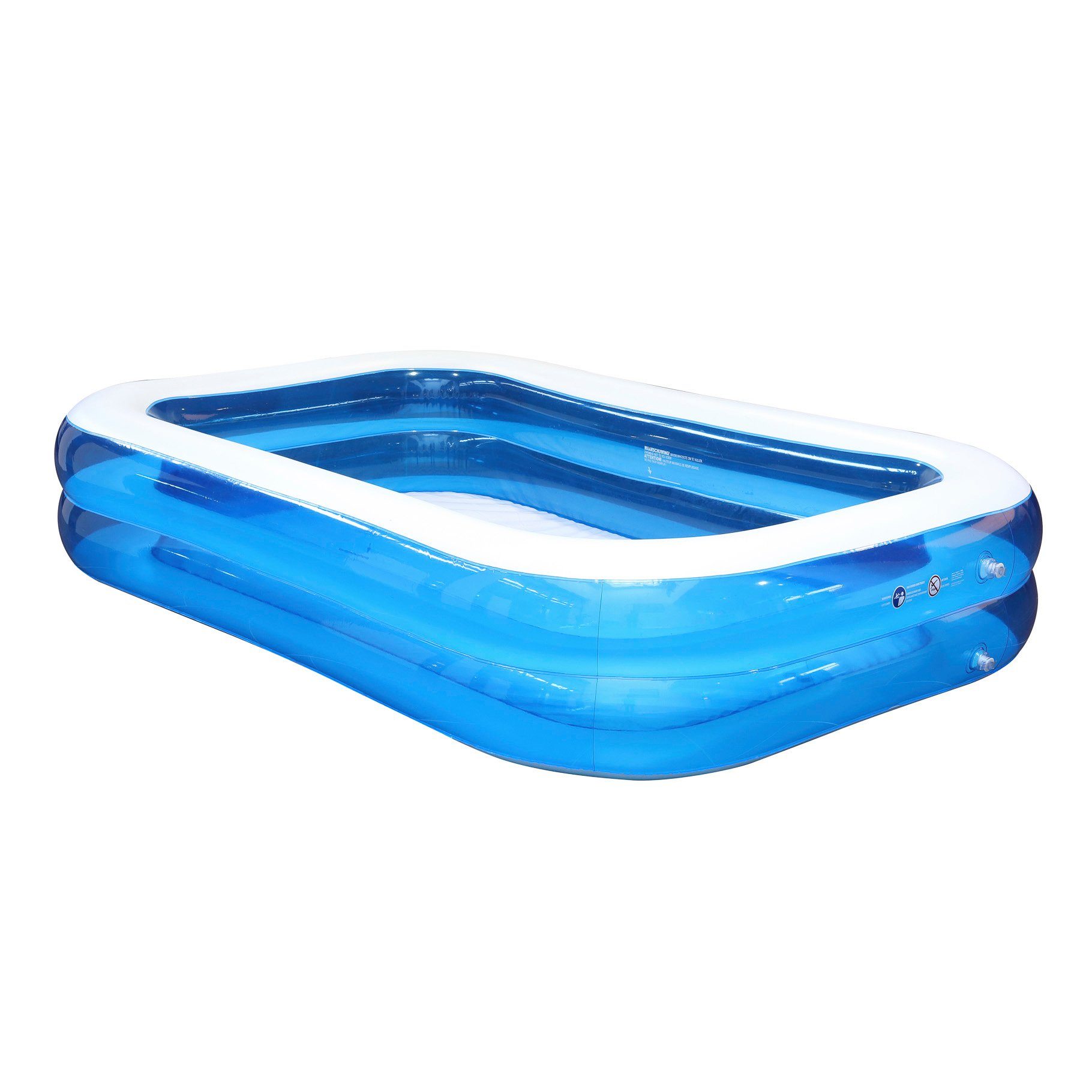 Haushalt International Pool Familien Pool, transparent-blau günstig online kaufen