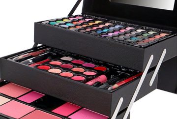 ZMILE COSMETICS Kosmetik-Koffer Beauty Case' black, 82-tlg., vegane Kosmetik